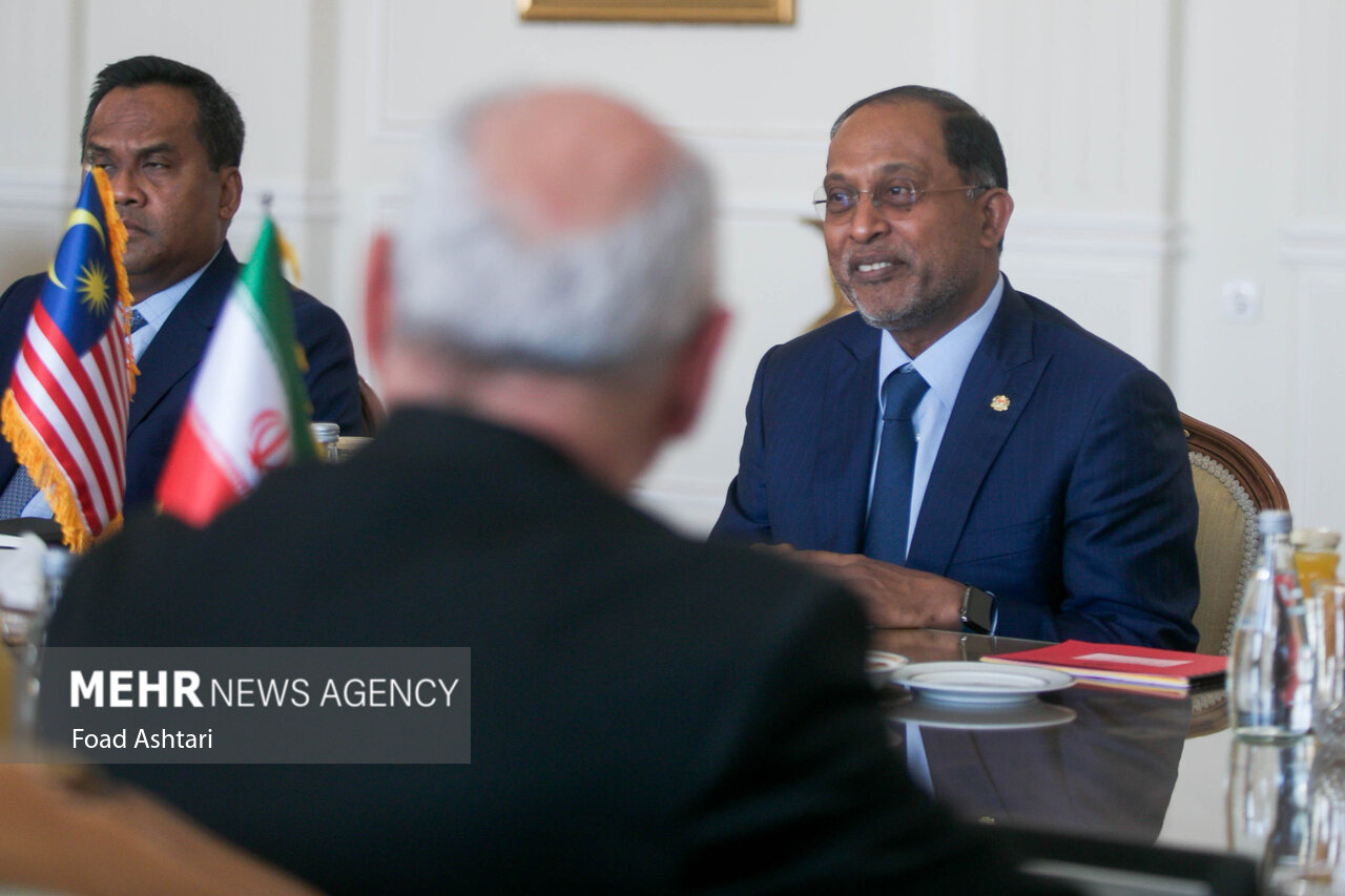 دیدار وزرای خارجه مالزی و ایران