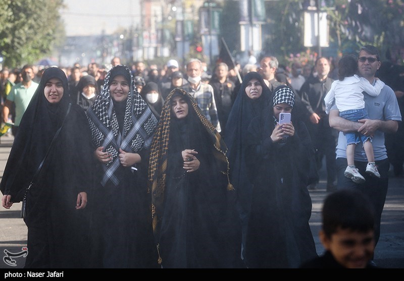پیاده روی جاماندگان اربعین تهران