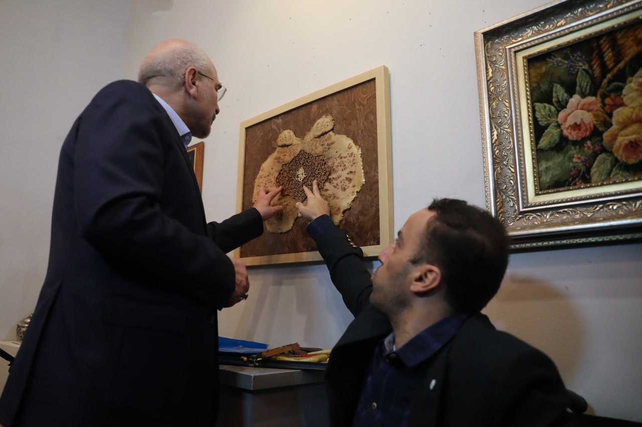  بازدید قالیباف از جشنواره همام