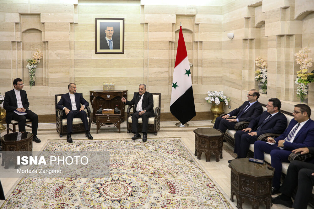 سفر وزیر امور خارجه به سوریه