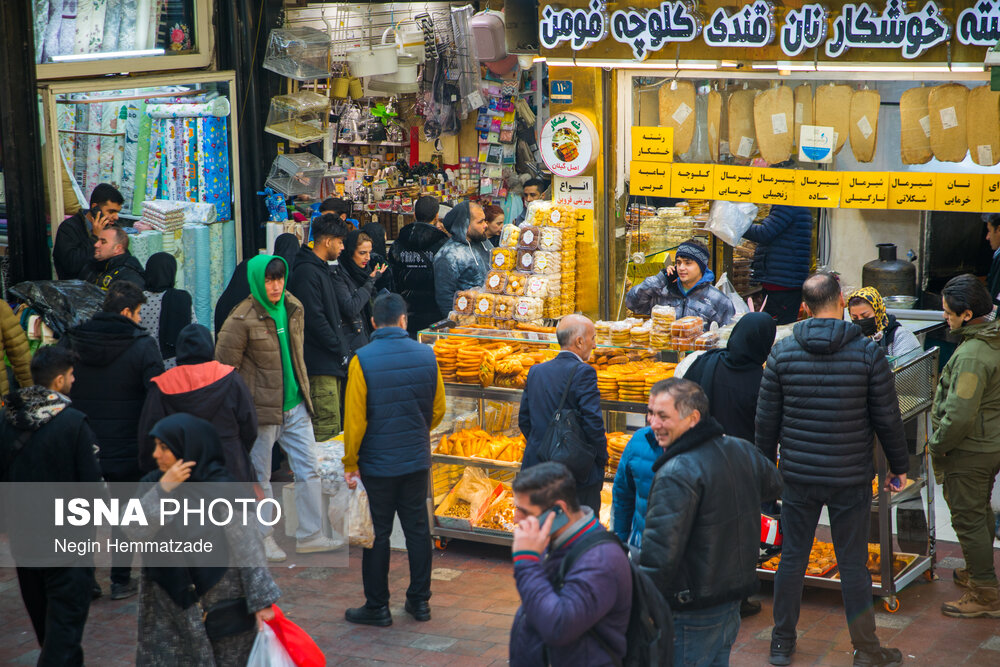 بازار شب یلدا در تهران