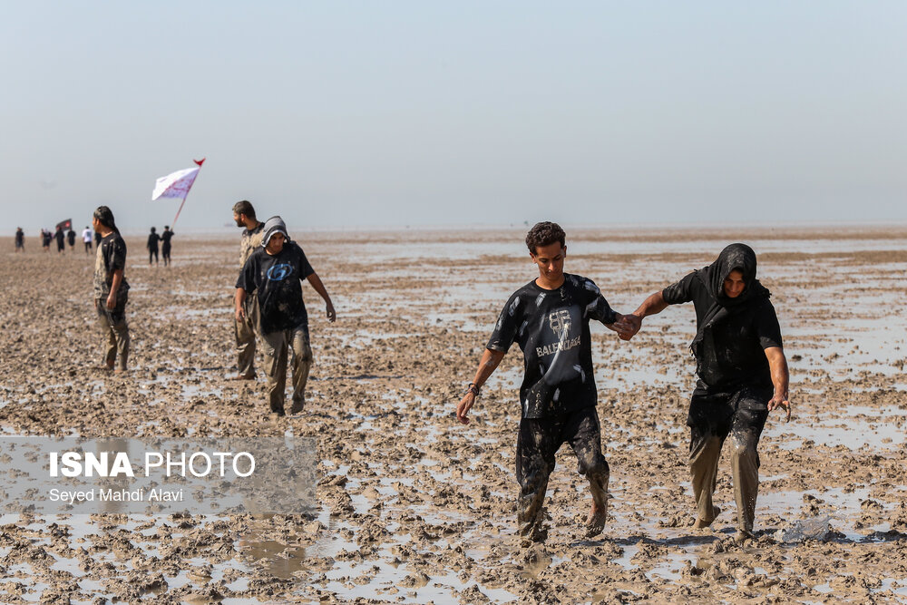آغاز پیاده روی زائران اربعین از مسیر «رأس‌البیشه» عراق