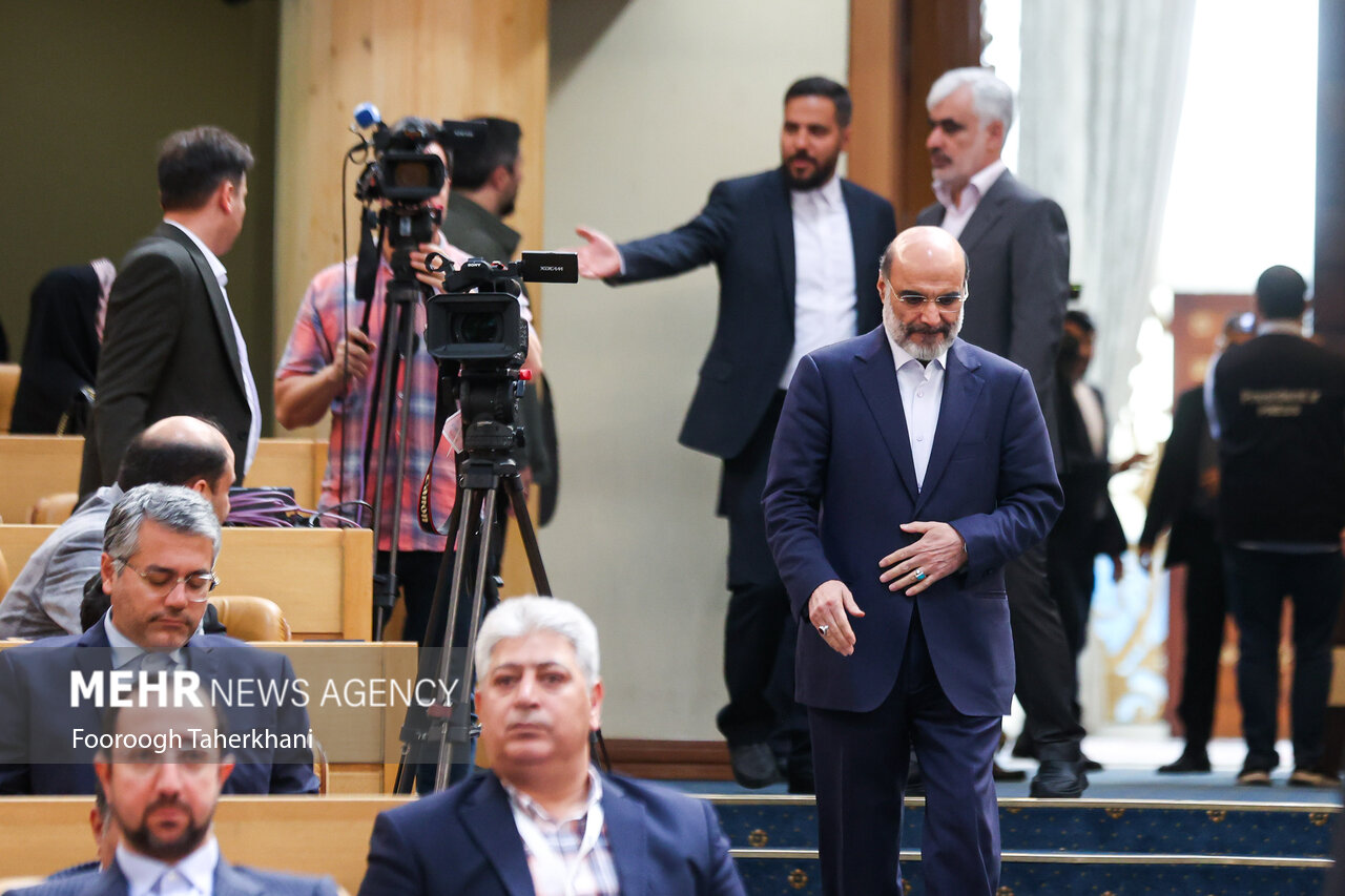 حضور رئیسی در آیین گشایش نمایشگاه ایران اکسپو