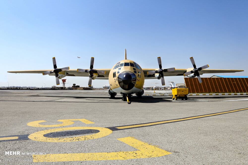 مراسم تحویل هواپیماها و بالگردهای بازامد شده به نیروهای مسلح 