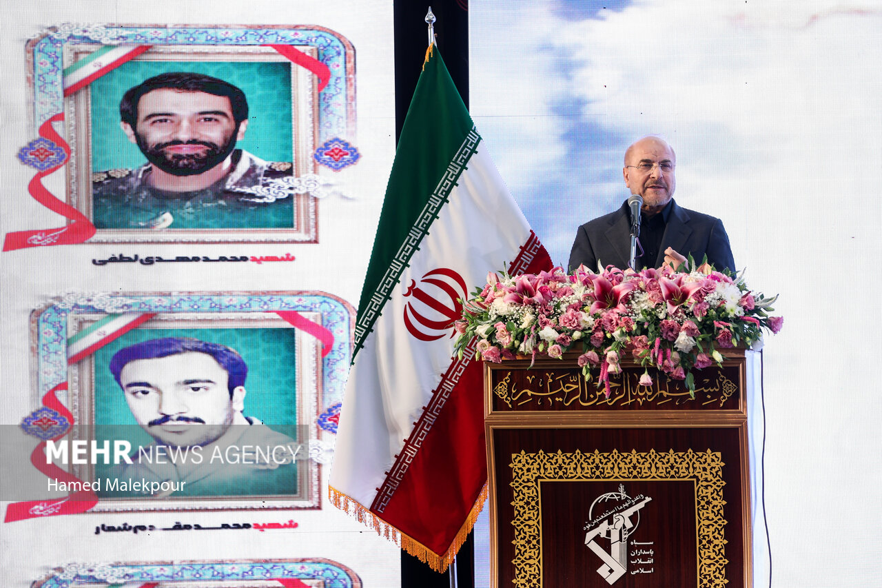 قالیباف در مراسم سیزدهمین سالگرد شهادت سردار شهید حسن طهرانی مقدم