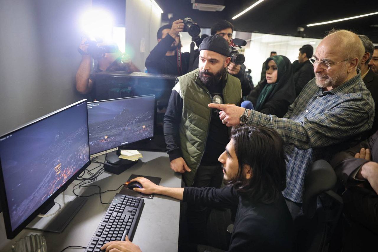  بازدید رئیس مجلس از پشت صحنه سریال «موسی کلیم الله»