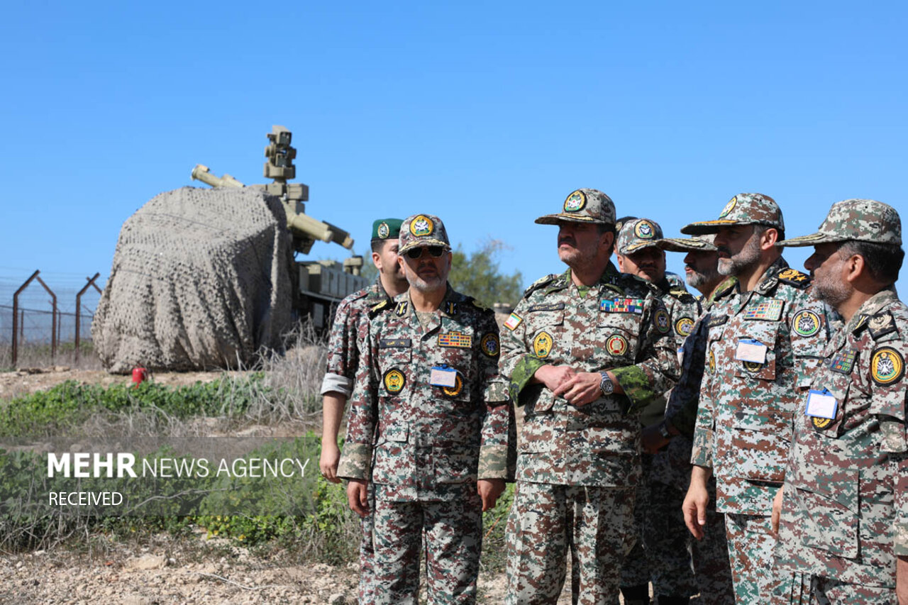 رزمایش مشترک تخصصی پدافند هوایی