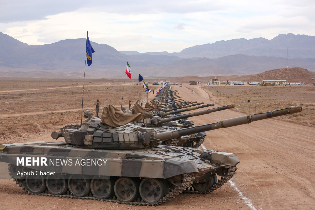 رزمایش تاکتیکی نیروی زمینی سپاه