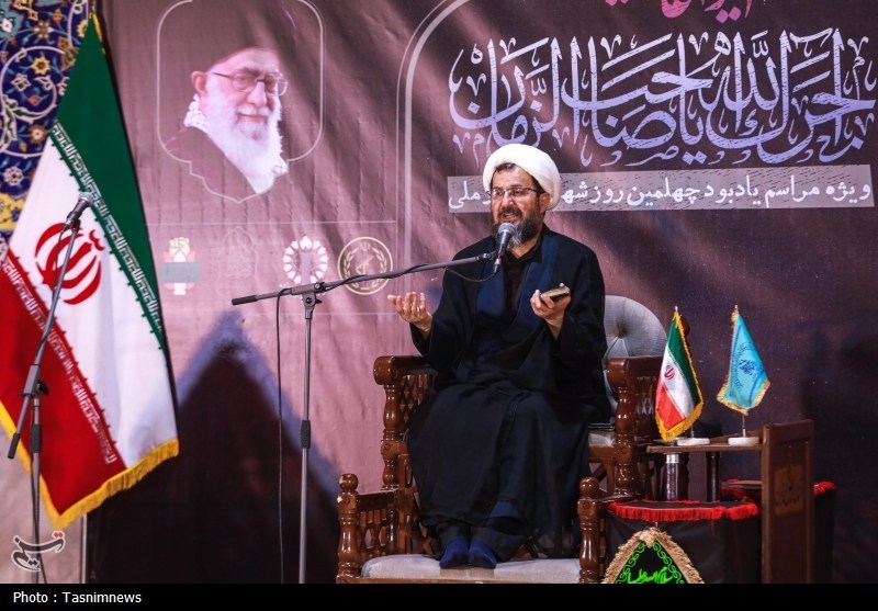 گرامیداشت چهلمین روز شهدای اقتدار در مسجد جمکران