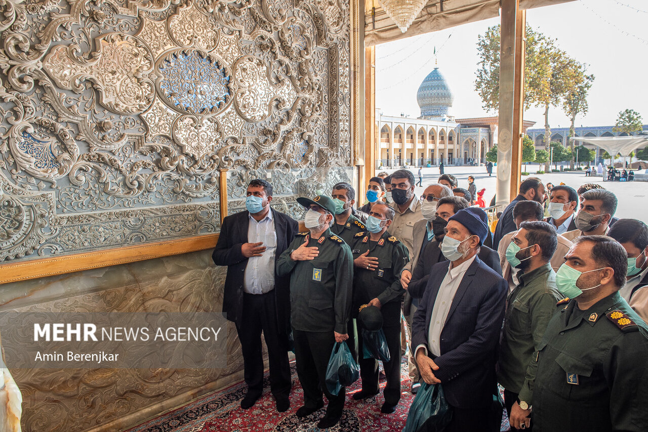 سفر سردار اسماعیل قاآنی به شیراز