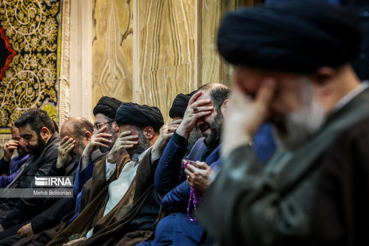 مراسم ختم مرحوم سید جواد حجازی
