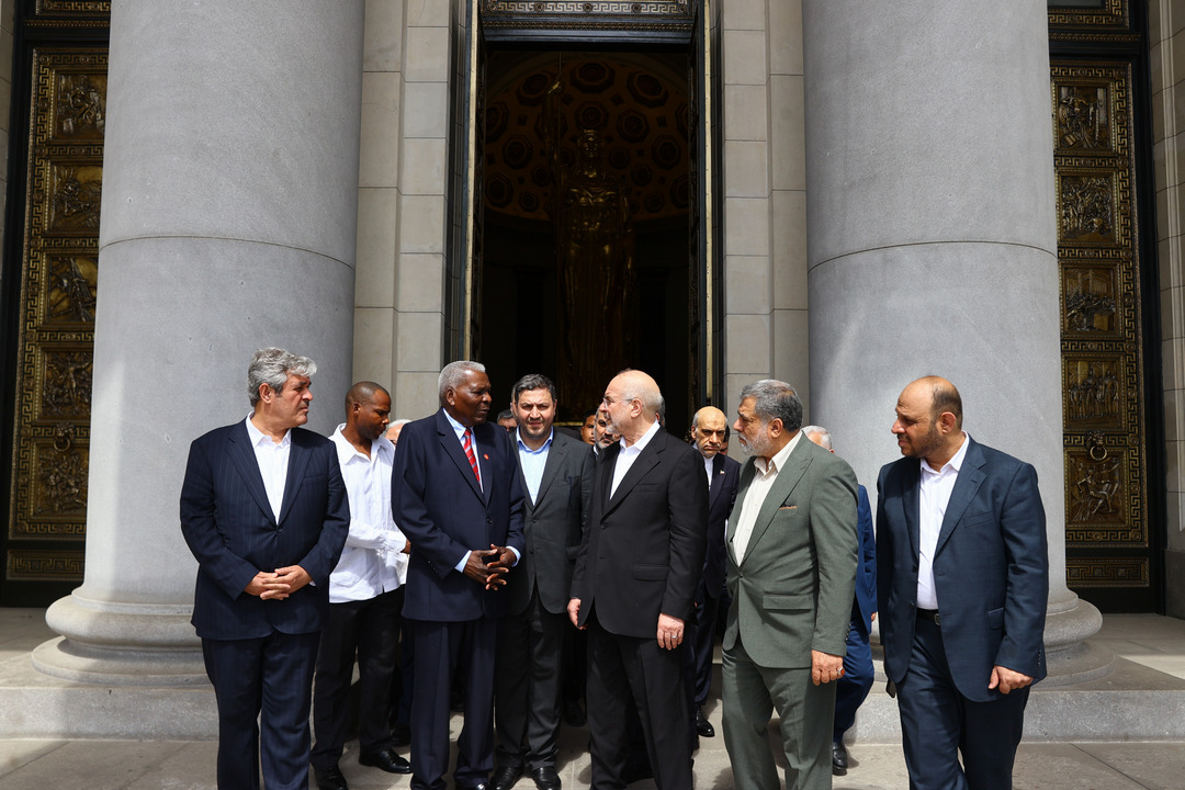 دیدار  قالیباف با لاسو هرناندز، رئیس مجلس کوبا