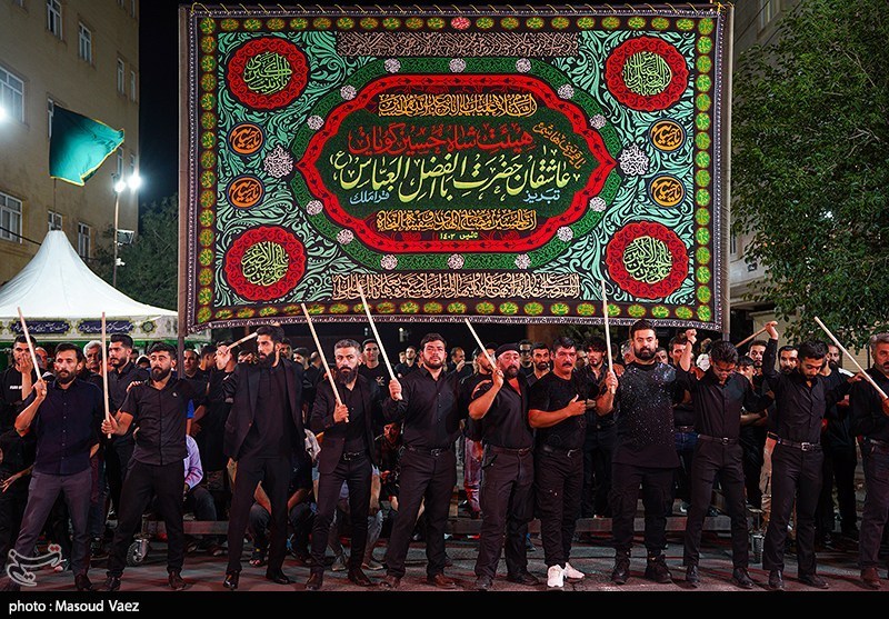 مراسم عزاداری شاه حسین گویان در تبریز