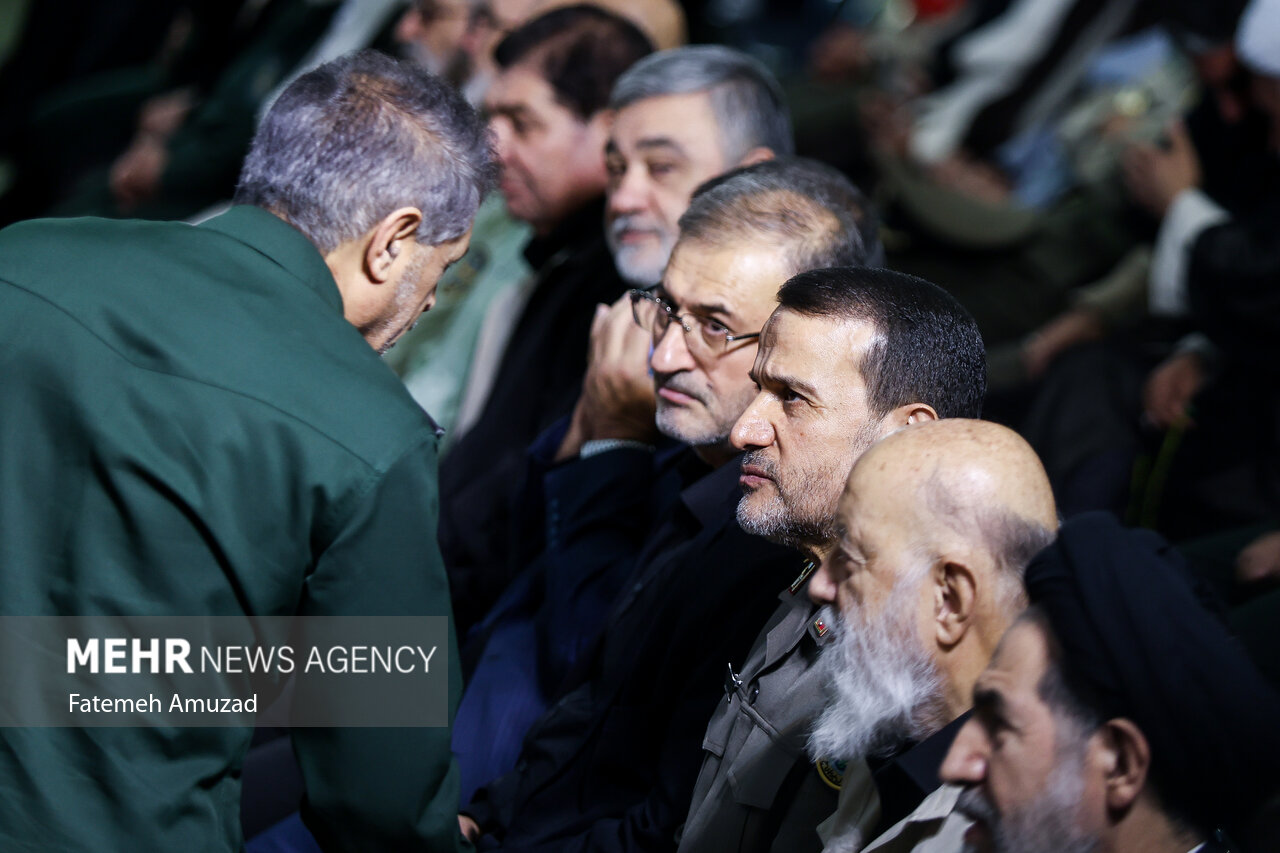 مراسم اربعین شهدای اقتدار ایران