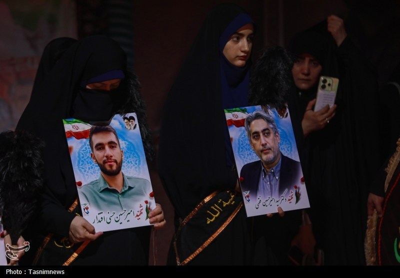 گرامیداشت چهلمین روز شهدای اقتدار در مسجد جمکران