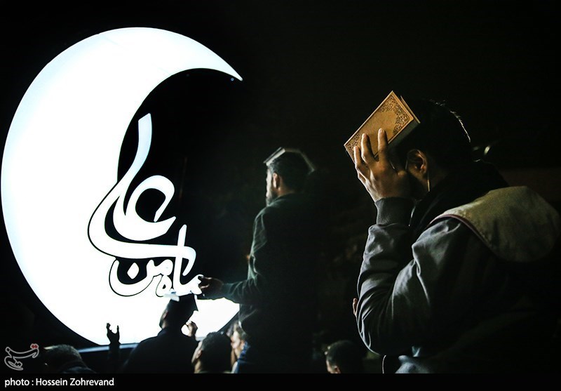  مراسم احیای شب بیست و یکم ماه رمضان در مسجد ارک