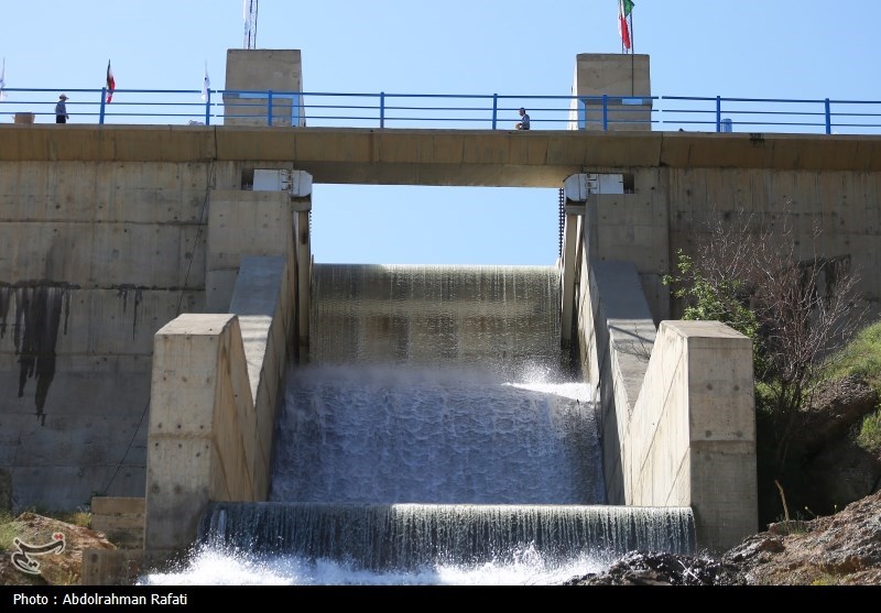  آئین شکرگزاری سرریز شدن سد اکباتان همدان