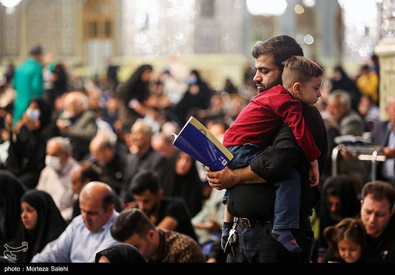 احیای شب قدر در حرم مطهر امام رضا (ع) 