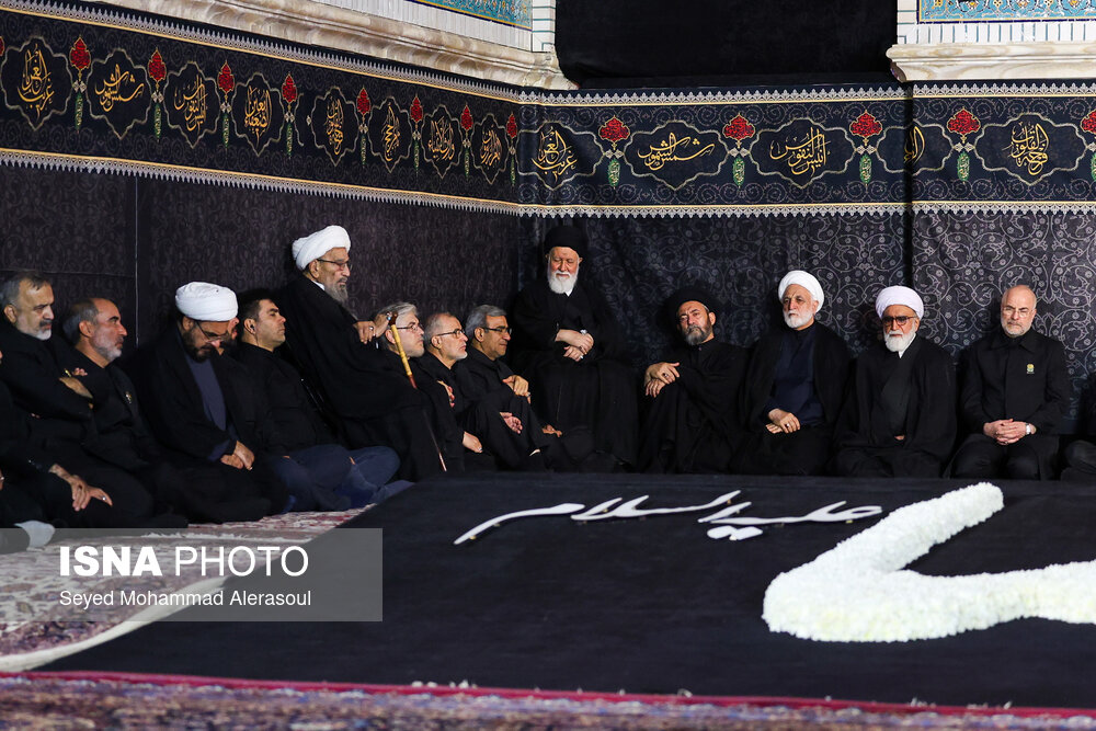 مراسم خطبه خوانی شب شهادت امام رضا (ع)