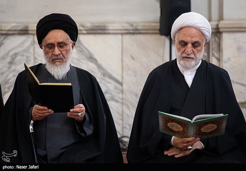 مراسم ترحیم آیت‌الله محمد امامی کاشانی