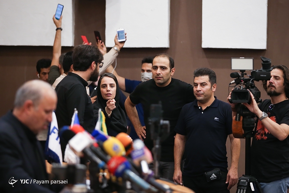 نشست خبری رییس فدراسیون فوتبال