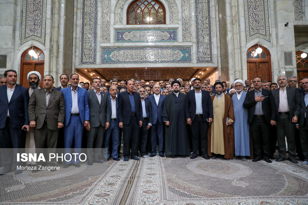 تجدید میثاق رئیس و نمایندگان مجلس 