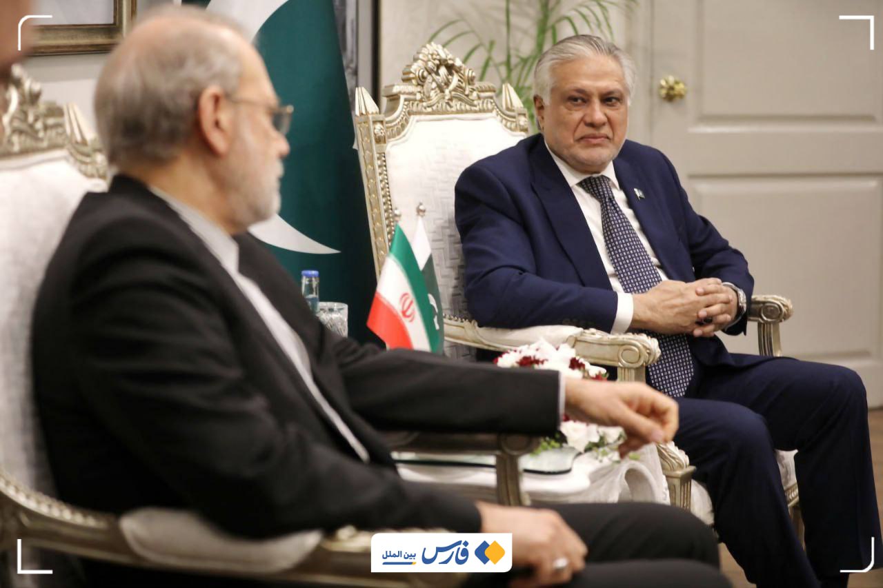تصاویر بیش‌تر از دیدار لاریجانی با وزیر خارجه پاکستان