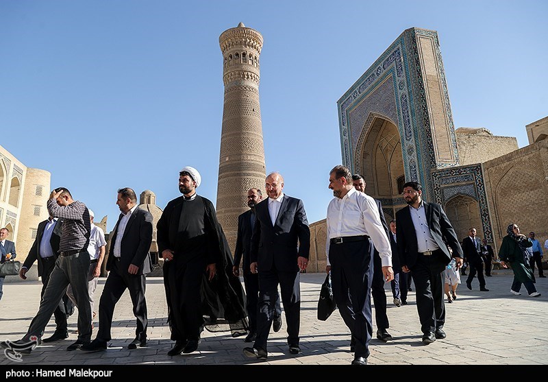 بازدید قالیباف از مراکز فرهنگی و تاریخی سمرقند و بخارا