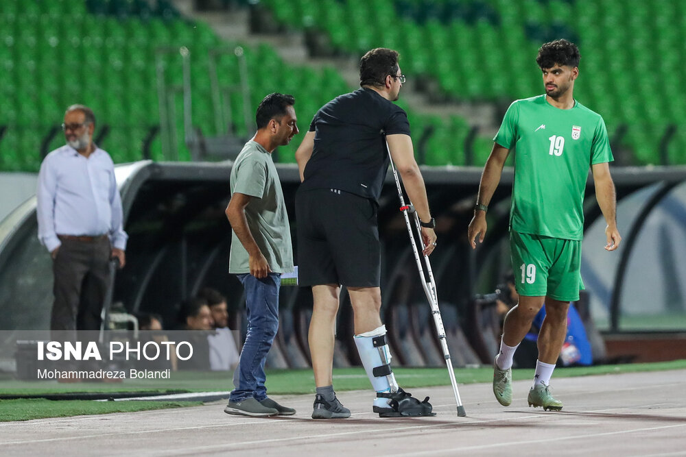 تمرین تیم ملی فوتبال ایران