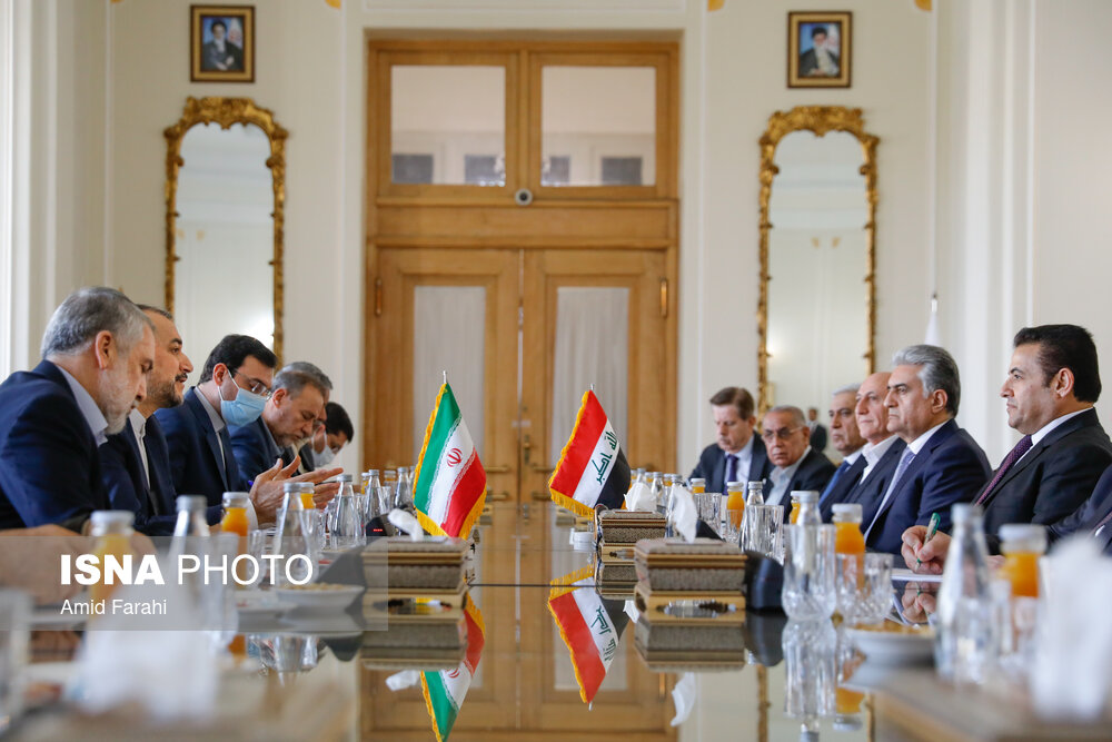 دیدار وزیر امنیت ملی عراق با امیر عبداللهیان