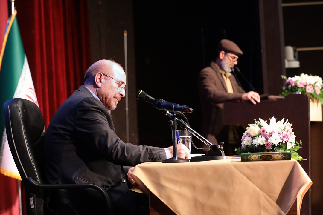 سخنرانی قالیباف در گردهمایی فعالان فرهنگی جبهه انقلاب اسلامی