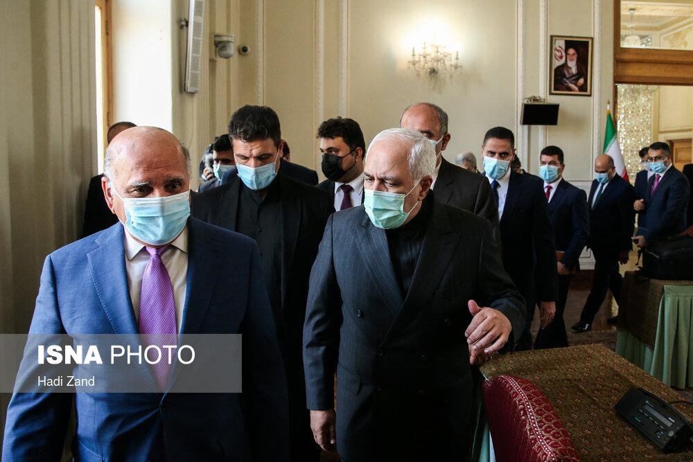 دیدار وزیر امور خارجه عراق با ظریف