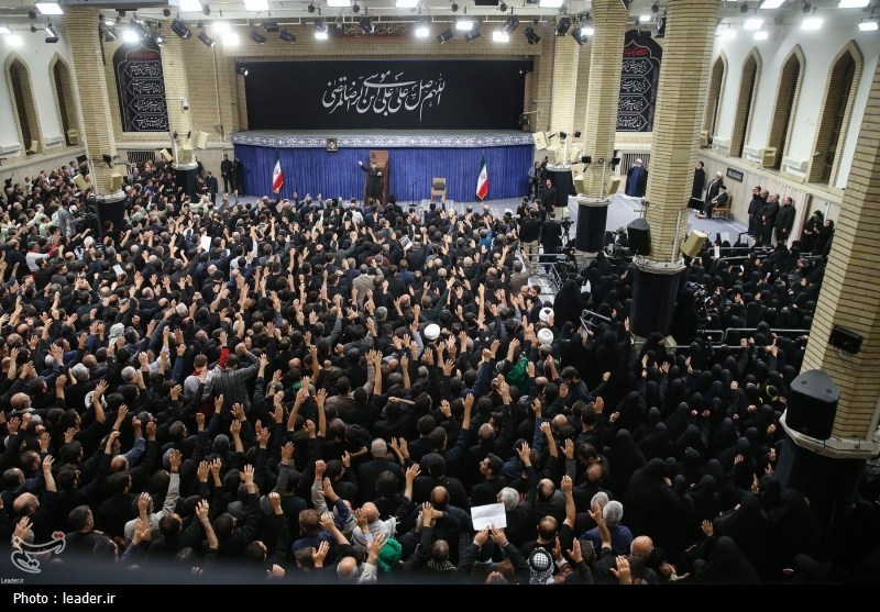عزاداری شهادت امام رضا (ع) با حضور رهبر معظم انقلاب