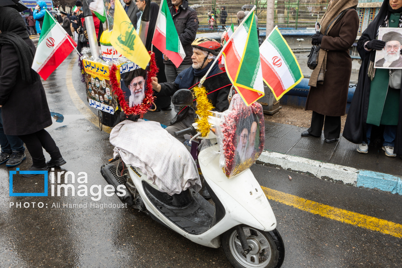 راهپیمایی ۲۲ بهمن در تبریز