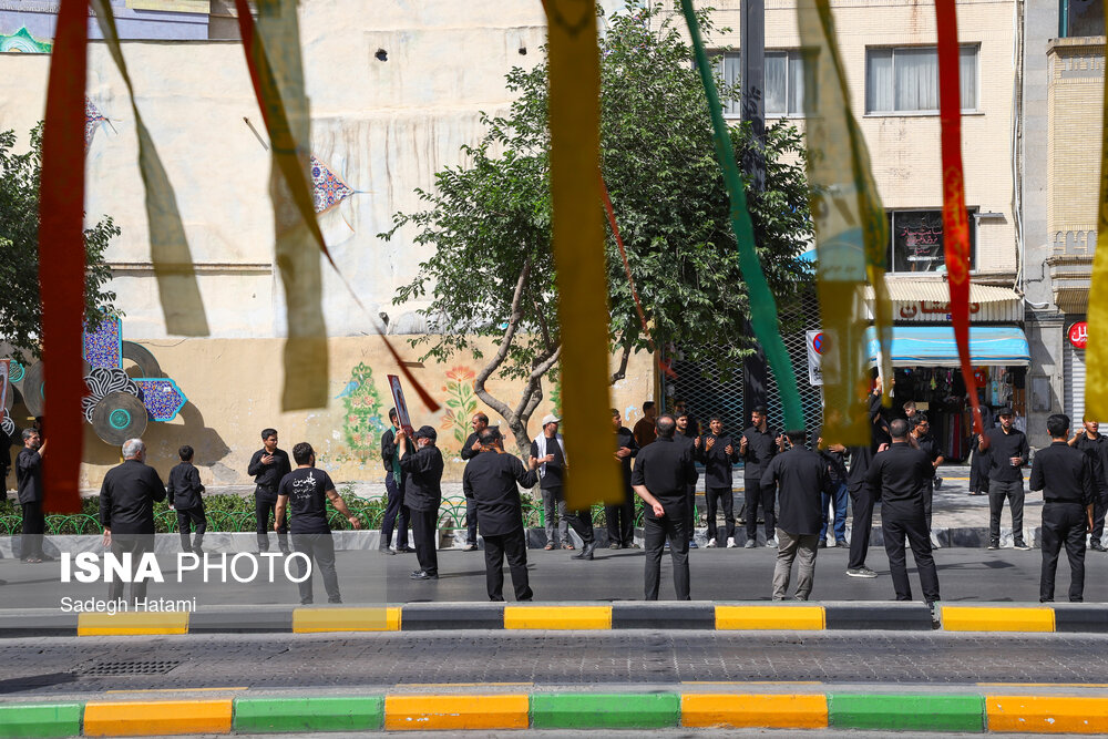 مراسم عزاداری تاسوعای حسینی مشهد