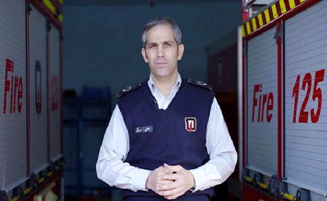 دیده شدن دود غلیظ در حوالی بزرگراه آزادگان