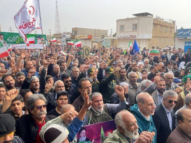 بازتاب حضور گسترده مردم در راهپیمایی ۲۲ بهمن در رسانه‌های عربی