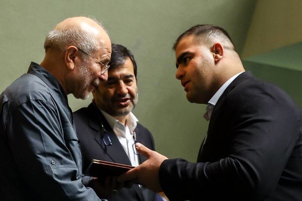  تصاویر: مراسم تقدیر از مدال‌آوران تیم‌های ملی کشتی آزاد و فرنگی در مجلس