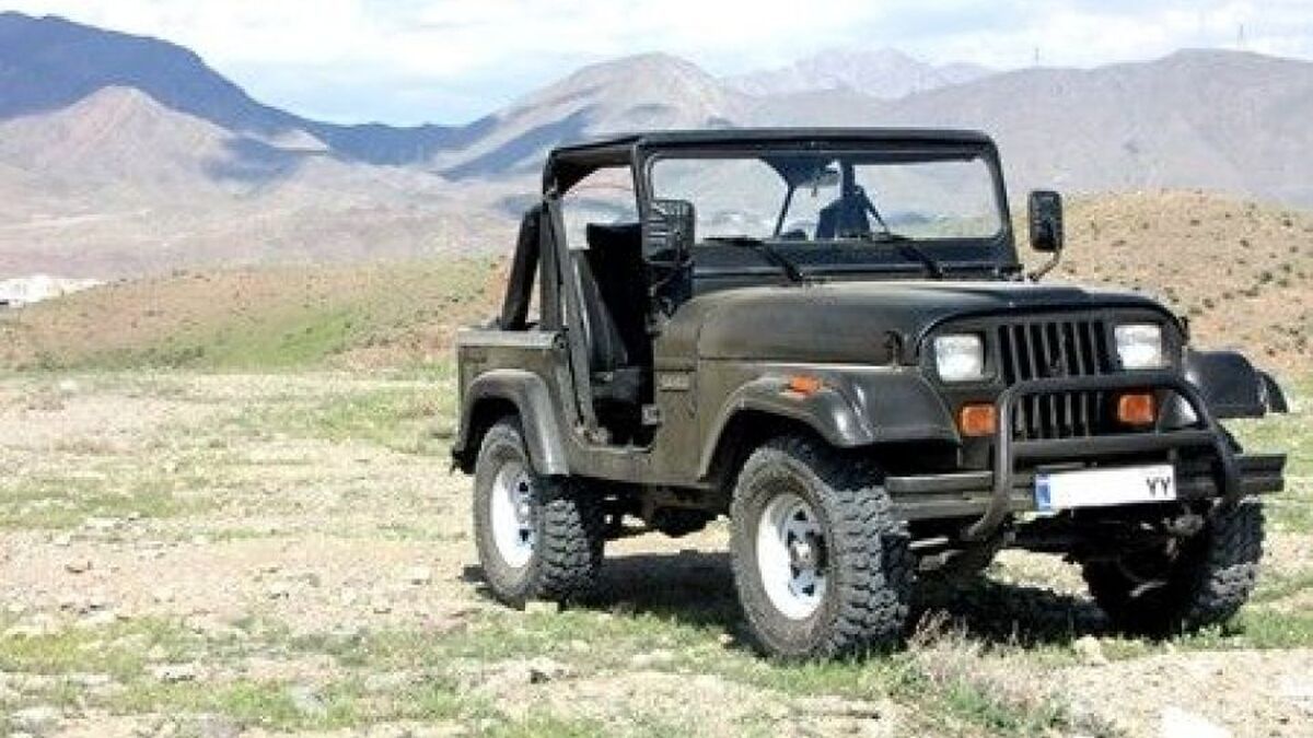 قیمت جیپ کارکرده در بازار | با ۲۷۰ میلیون جیپ صحرا بخرید 