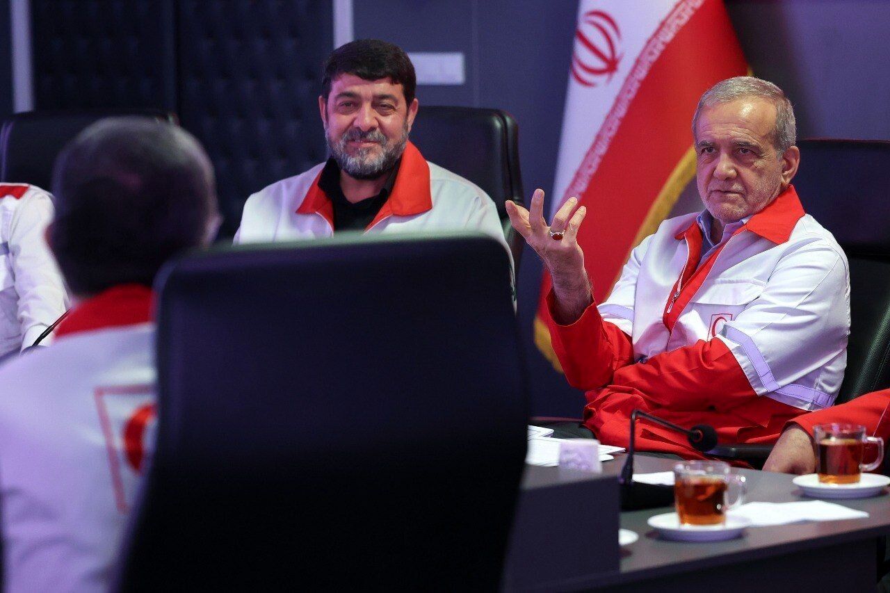 رئیس‌جمهور: هلال‌احمر می‌تواند حلقه اتصال سلایق مختلف اجتماعی باشد