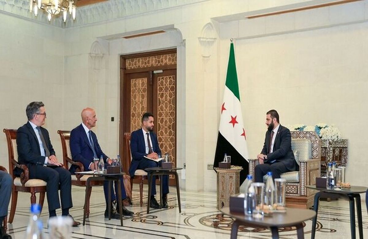 گفتوگوی الجولانی و فرستاده آمریکا در دمشق