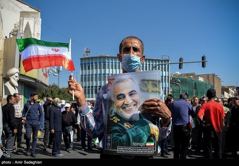 تصاویر: تجمع مردم شیراز در محکومیت اغتشاشات اخیر