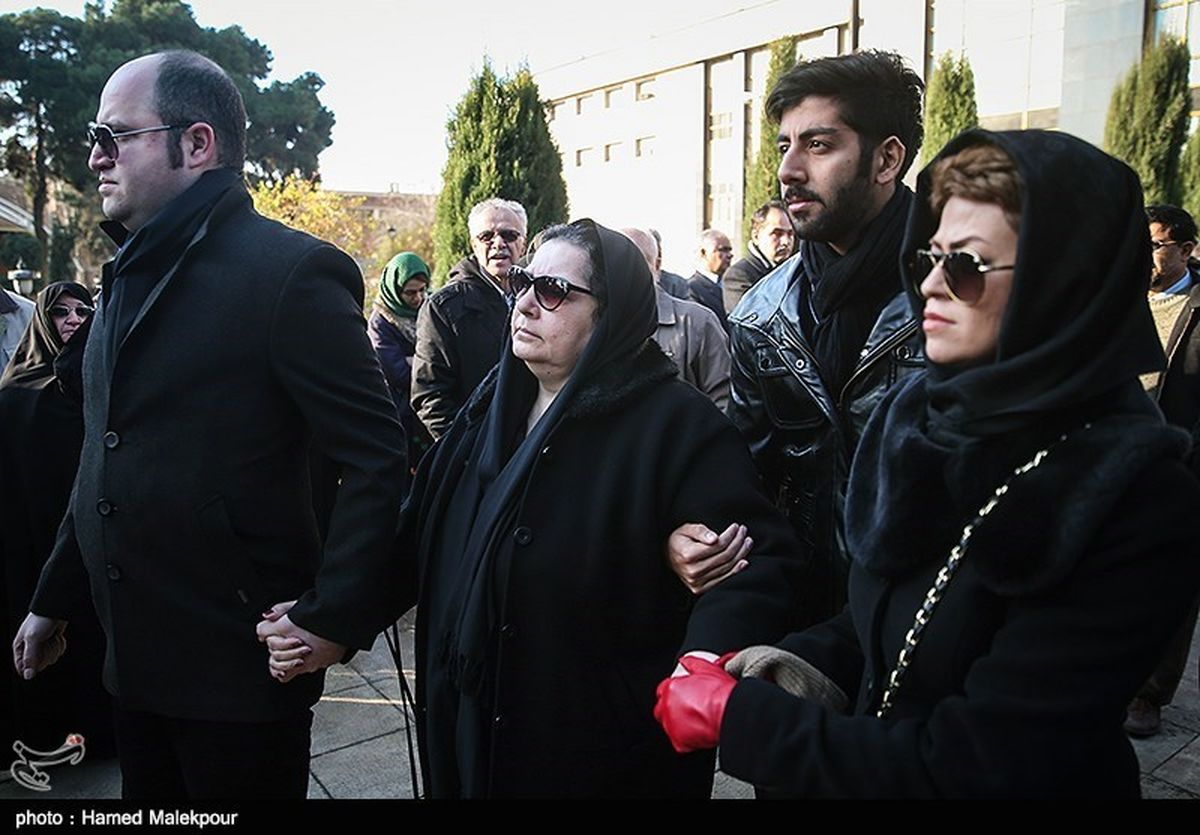 عکس/خانواده مرحوم مرتضی احمدی