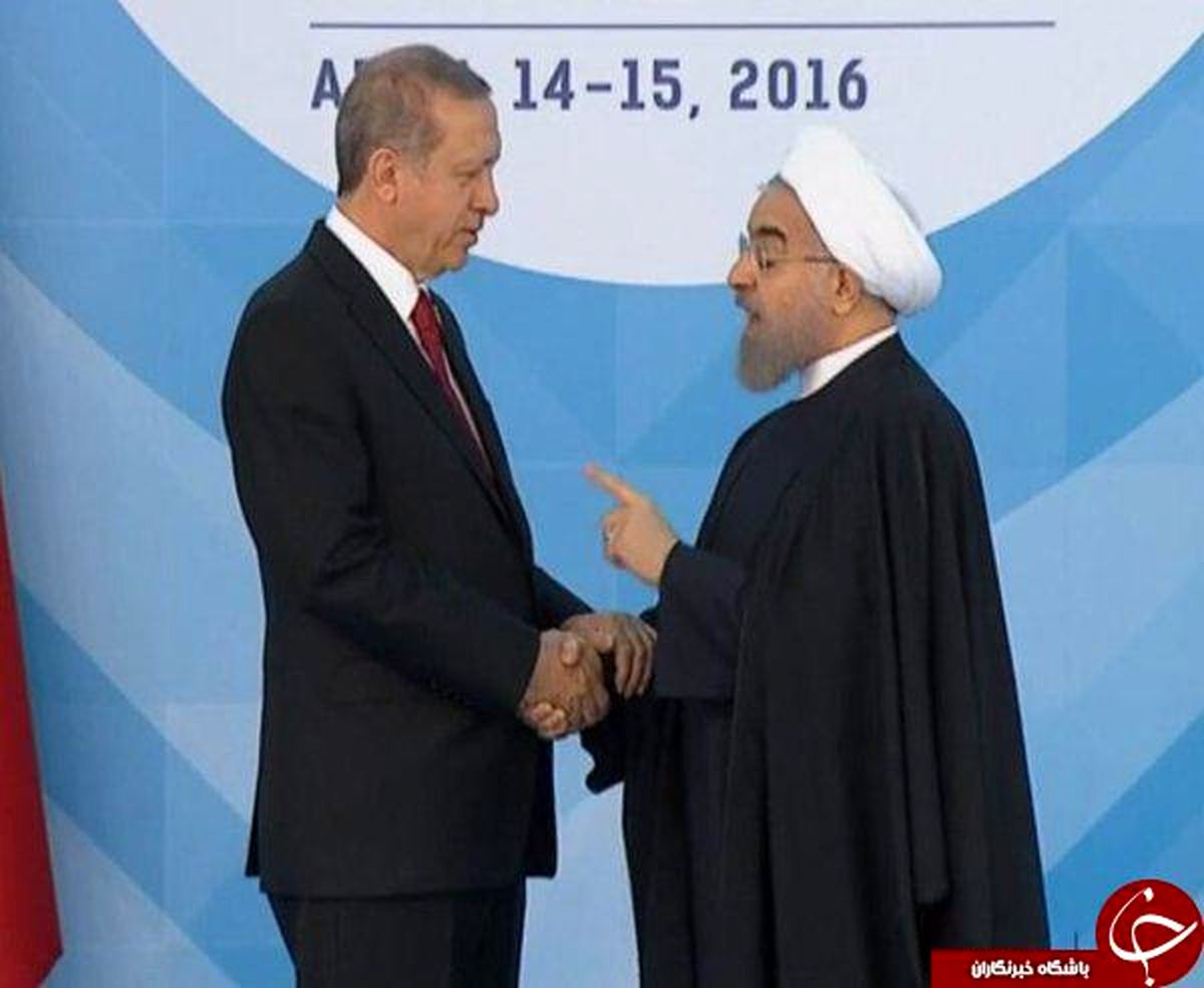 ژست پدر و پسری روحانی و اردوغان خبرساز شد +عکس