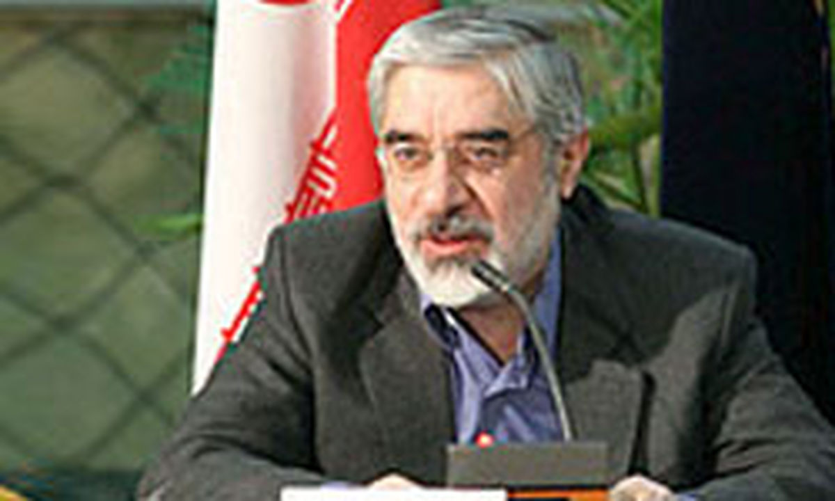 اعتماد ملي: ميرحسين شنبه کاندیدا می‏شود