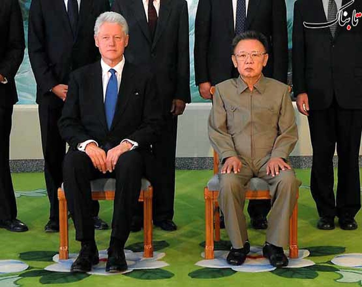 رهبر کره شمالی در قالب تصویر