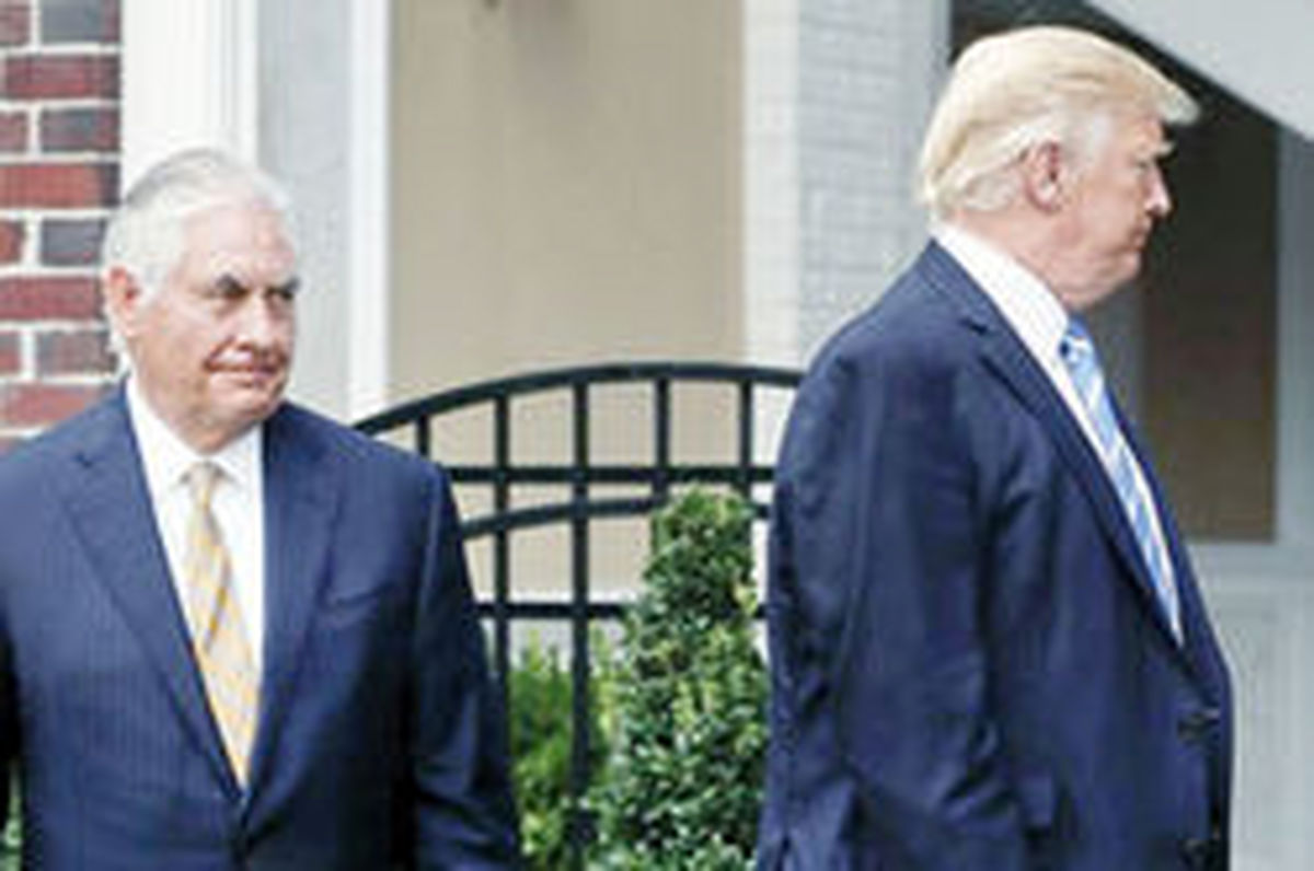 واکنش تیلرسون به احتمال برکنار شدنش