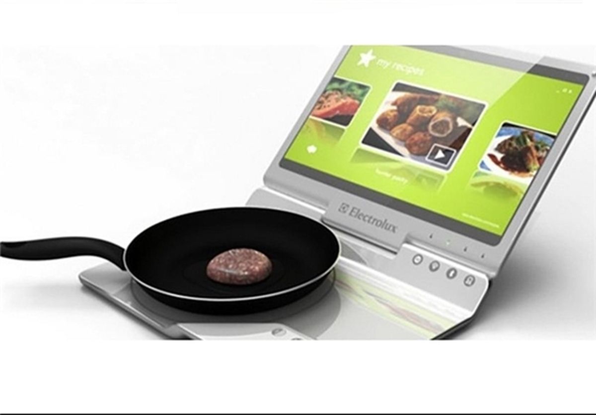 لپ‌تاپی مخصوص پخت غذا/تصاویر