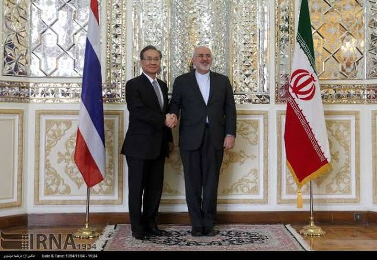 رایزنی تلفنی  ظریف با همتای تایلندی‌اش