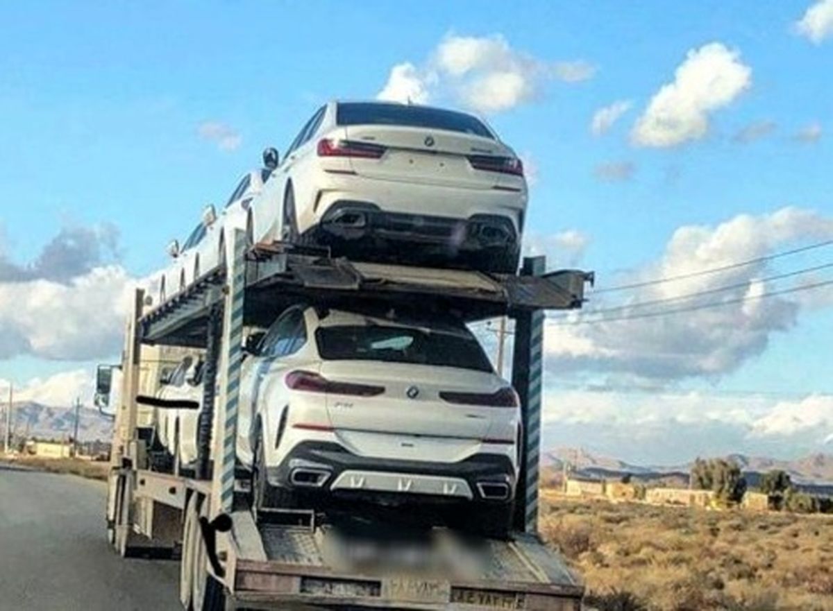 محموله BMW مدل ۲۰۲۰ در جادههای ایران +عکس